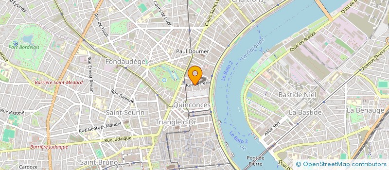 localisation de l'entreprise CAP FERRERE  BORDEAUX