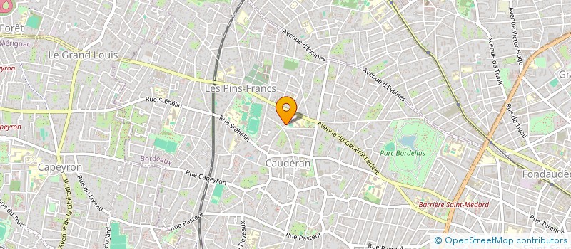 localisation de l'entreprise CAP FINANCIMMO à BORDEAUX