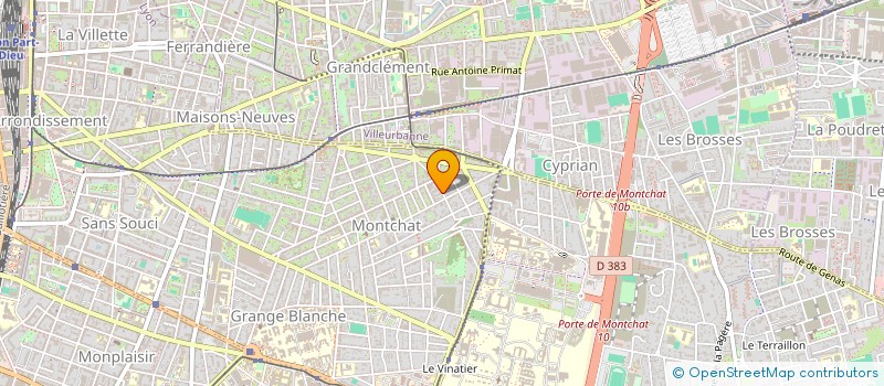 localisation de l'entreprise CAP FONCIERE  LYON