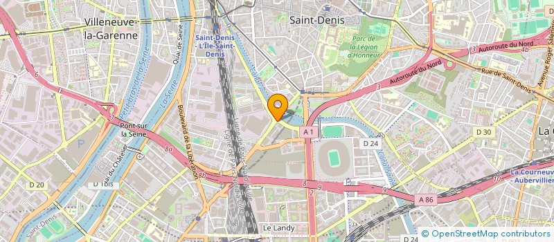 localisation de l'entreprise CAP FORMATION à SAINT-DENIS
