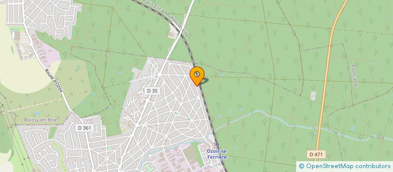 localisation de l'entreprise CAP FRANCE à OZOIR-LA-FERRIERE