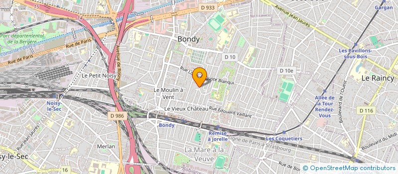 localisation de l'entreprise CAP FRANCE-SOKORO à BONDY