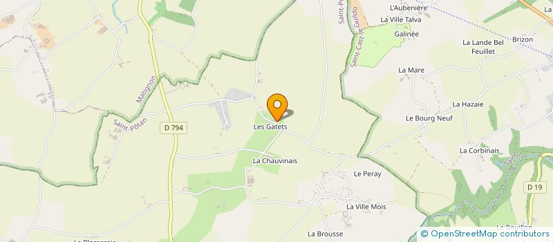 localisation de l'entreprise CAP FREHEL  SAINT-POTAN