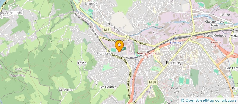 localisation de l'entreprise CAP G7 IMMO  FRAISSES