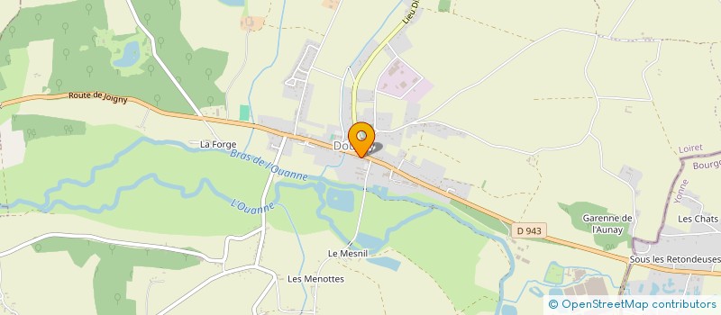 localisation de l'entreprise CAP GATINAIS LOIRET à DOUCHY-MONTCORBON