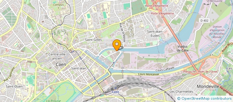 localisation de l'entreprise CAP GEL à CAEN