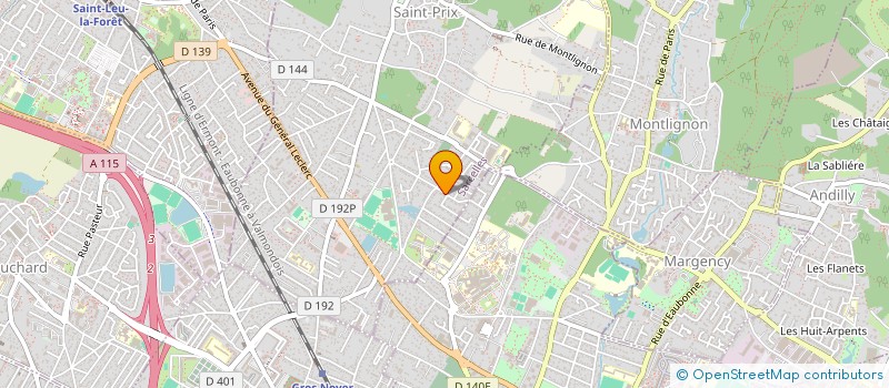 localisation de l'entreprise CAP GEODAC à SAINT-PRIX