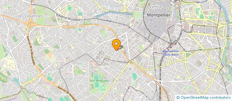 localisation de l'entreprise CAP GMNJE à MONTPELLIER