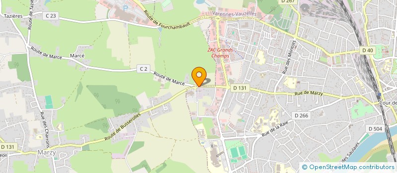 localisation de l'entreprise CAP GRAND NEVERS à NEVERS