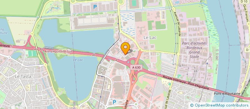 localisation de l'entreprise CAP GRH  BORDEAUX