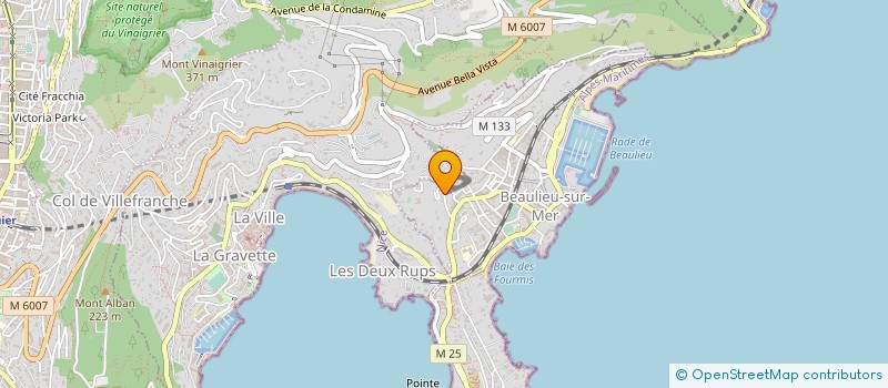 localisation de l'entreprise CAP GT à BEAULIEU-SUR-MER