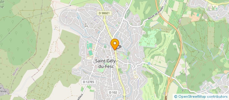 localisation de l'entreprise CAP HABITAT  LATTES