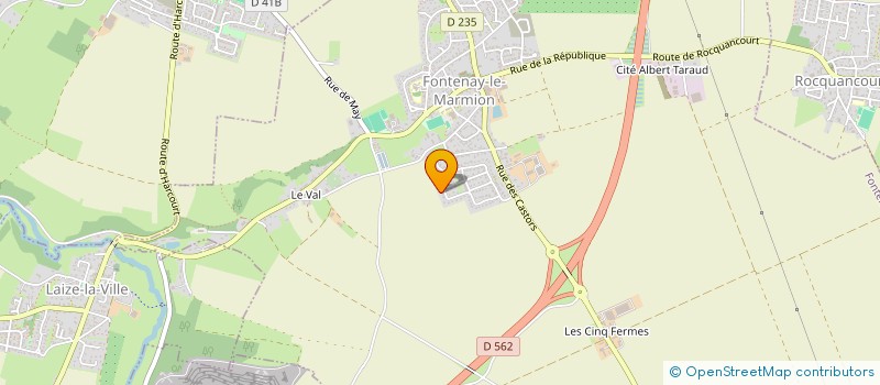 localisation de l'entreprise CAP HAIR  COLOMBY-ANGUERNY