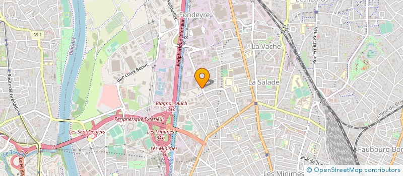 localisation de l'entreprise CAP'HANDI à TOULOUSE