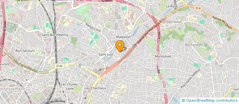 localisation de l'entreprise CAP HORIZON 360 à MARSEILLE