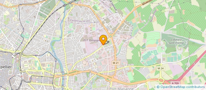 localisation de l'entreprise CAP HORIZON à MONTPELLIER