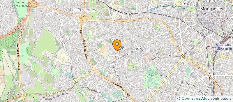 localisation de l'entreprise CAP HORIZON à MONTPELLIER