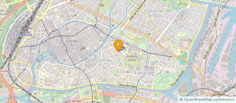 localisation de l'entreprise CAP HORN à STRASBOURG