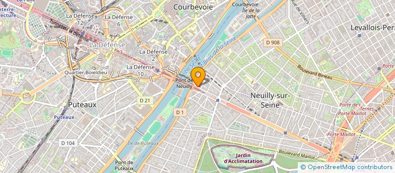 localisation de l'entreprise CAP HORN EDITIONS à NEUILLY-SUR-SEINE