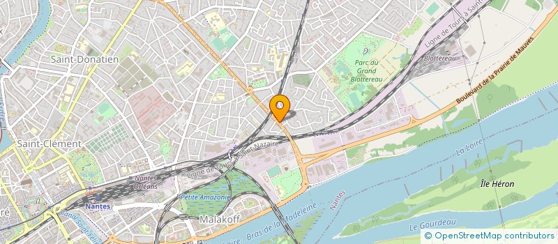localisation de l'entreprise CAP-HORNIERS  NANTES
