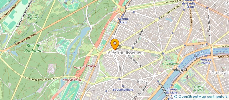 localisation de l'entreprise CAP HOSPITALITY  PARIS