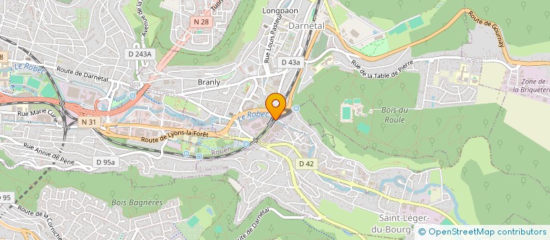 localisation de l'entreprise CAP'HYDRO FRANCE  DARNETAL