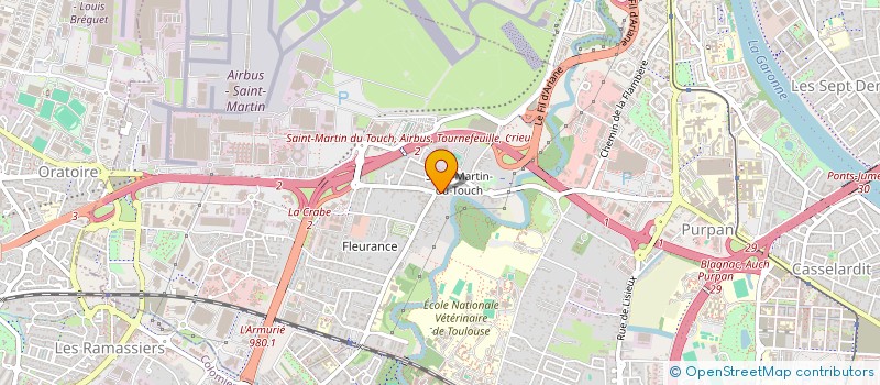 localisation de l'entreprise CAP I à TOULOUSE