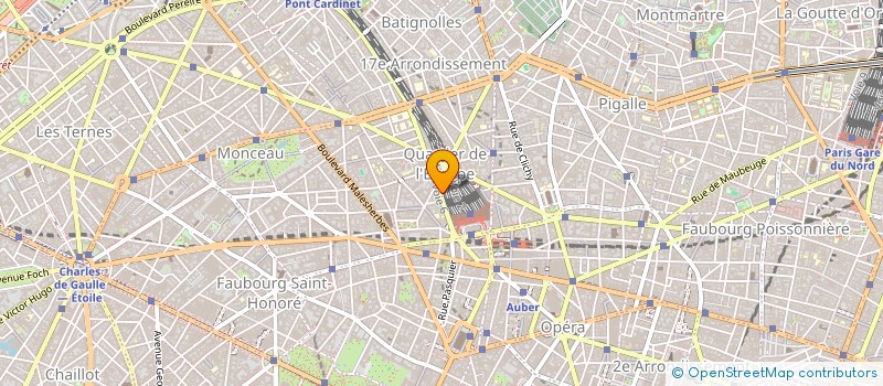 localisation de l'entreprise CAP IMMO 253  PARIS