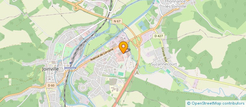 localisation de l'entreprise CAP IMMO à JOINVILLE