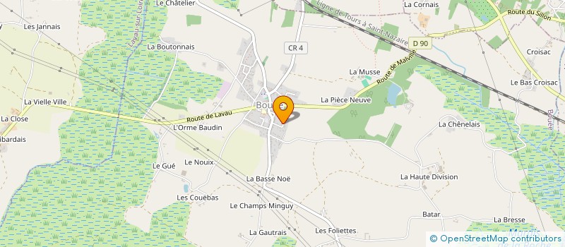 localisation de l'entreprise CAP IMMO LOIRE  BOUEE