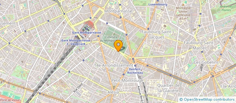 localisation de l'entreprise CAP IMMO POLY-CITES  PARIS