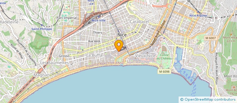 localisation de l'entreprise CAP INCLUSION  NICE