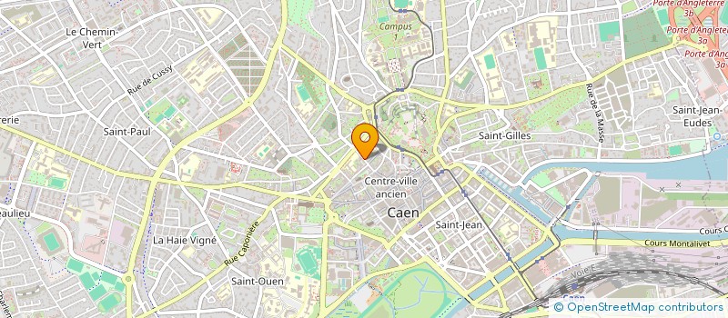localisation de l'entreprise CAP INDIGO  CAEN