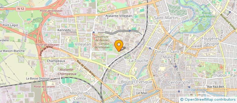localisation de l'entreprise CAP INDUS à RENNES