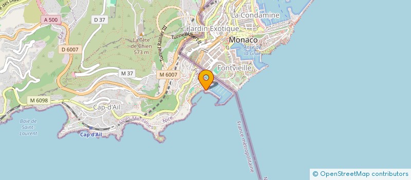 localisation de l'entreprise CAP INES à CAP D'AIL