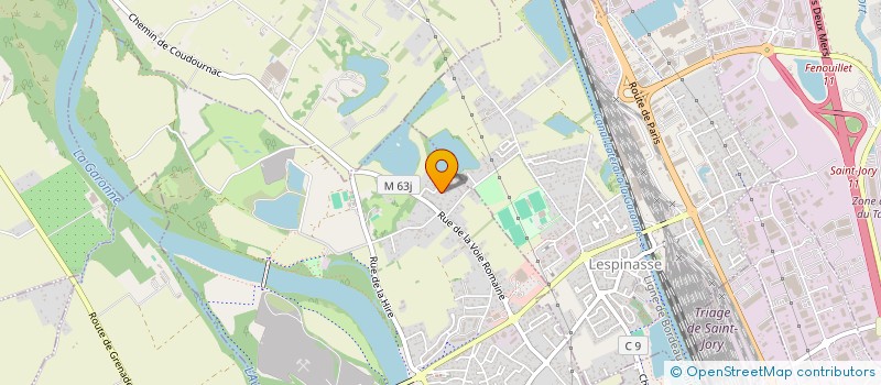 localisation de l'entreprise CAP INFLUENCES  GAGNAC-SUR-GARONNE