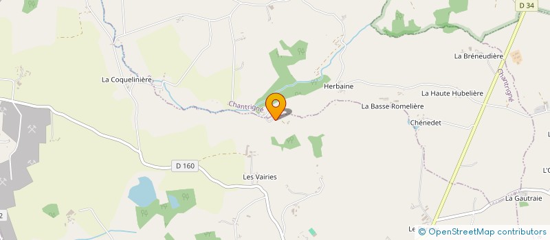 localisation de l'entreprise CAP INFORMATIQUE ET SERVICES  MONTREUIL-POULAY