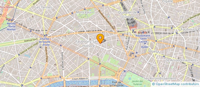 localisation de l'entreprise CAP INGENIERIE ET DEVELOPPEMENT  PARIS