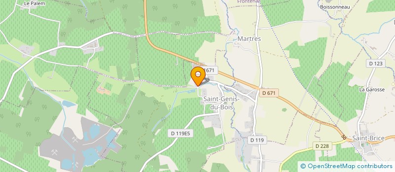 localisation de l'entreprise CAP-INVEST 1  SAINT-GENIS-DU-BOIS