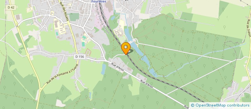 localisation de l'entreprise CAP-INVEST 59  FOURMIES