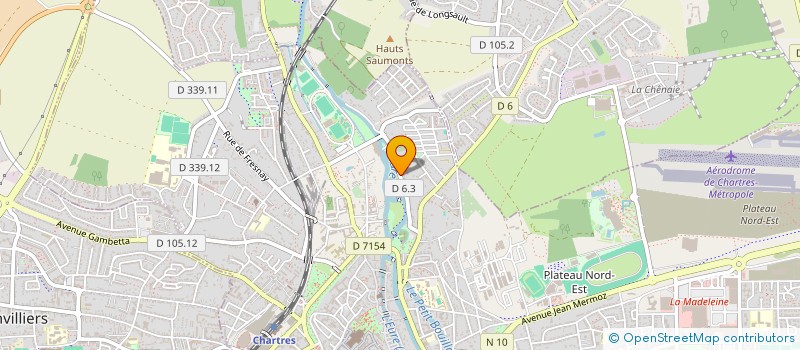 localisation de l'entreprise CAP INVESTISSEMENTS à CHARTRES