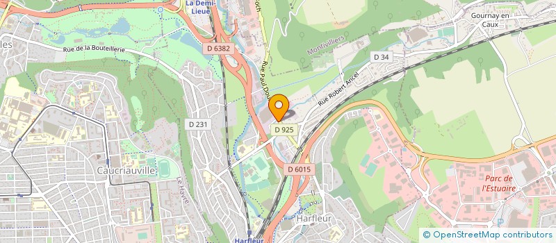 localisation de l'entreprise CAP ISOPLAS  HARFLEUR