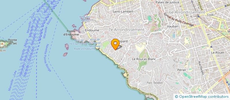 localisation de l'entreprise CAP J  MARSEILLE