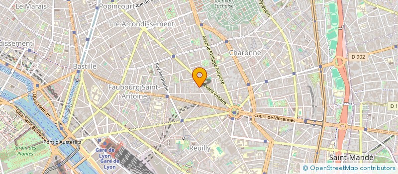 localisation de l'entreprise CAP JADE  PARIS