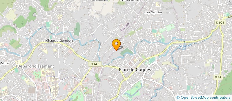 localisation de l'entreprise CAP JANET AUTOMOBILES  PLAN-DE-CUQUES