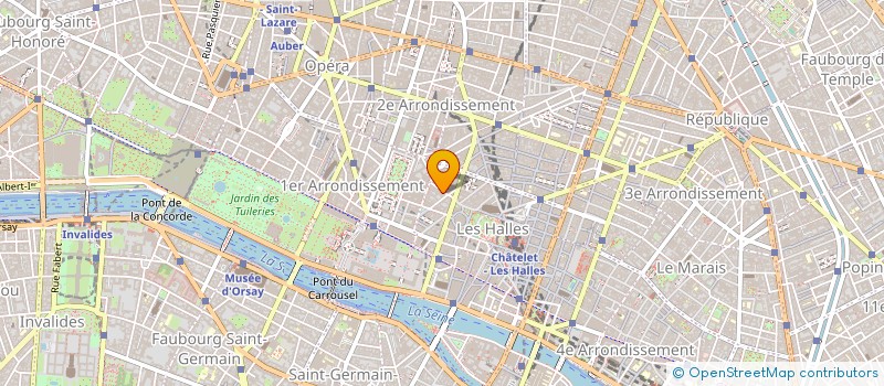 localisation de l'entreprise CAP JERBA à PARIS