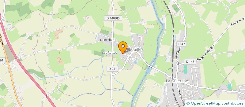 localisation de l'entreprise CAP JETA  SOUILLE