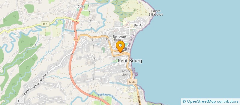 localisation de l'entreprise CAP JEUNESSE PETIT-BOURG  PETIT-BOURG