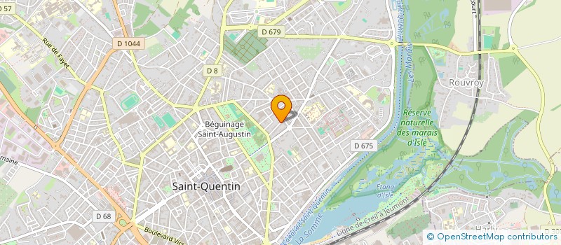 localisation de l'entreprise CAP JO à SAINT-QUENTIN