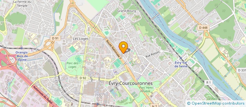 localisation de l'entreprise CAP KINDIA à EVRY-COURCOURONNES